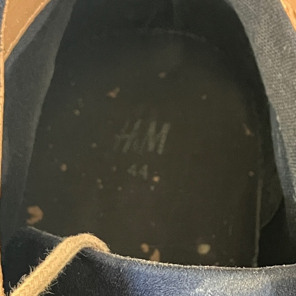 H&M men’s 10 1/2 - eur 44 Dark Blue Chukka Boots for Men - Picture 16 of 16